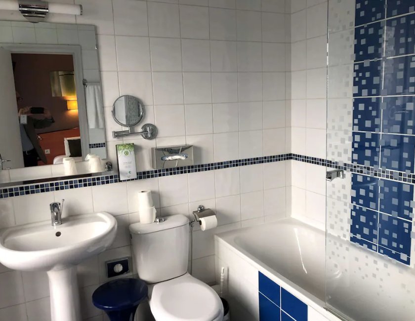Habitación estándar, 1 cama doble del hotel Kyriad Paris 13 - Italie Gobelins. Foto 6