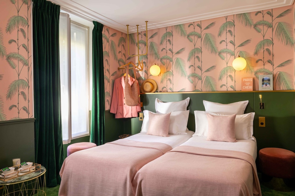 Habitación con 2 camas individuales del hotel Léna