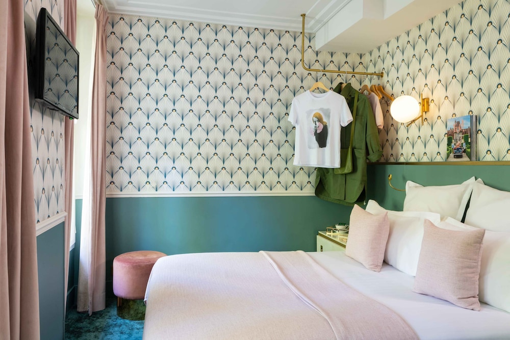 Habitación individual del hotel Léna