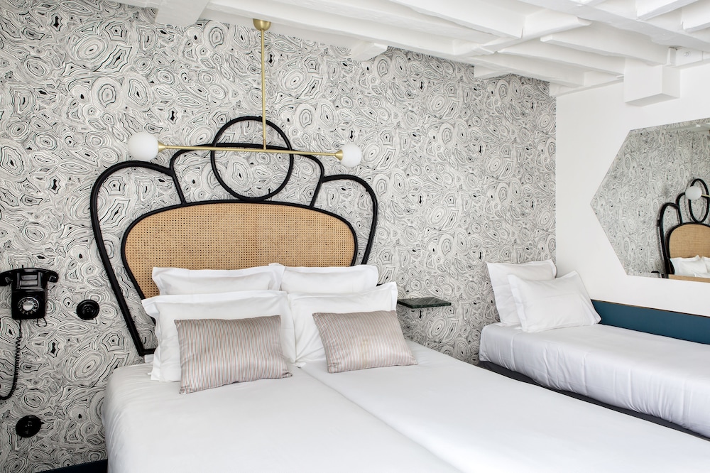Habitación triple del hotel Panache