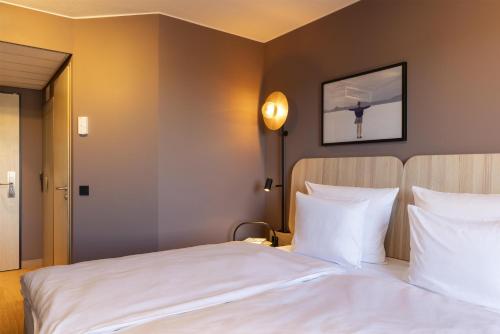 Habitación Estándar - Cama extragrande del hotel Scandic Stuttgart Europaviertel
