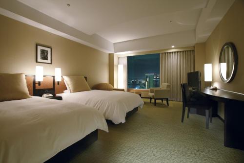 Habitación Estándar para fumadores - 2 camas del hotel Granvia Kyoto. Foto 3
