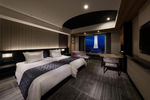 Superior Twin Room with Tower View - Non - Smoking del hotel Granvia Kyoto. Foto 2