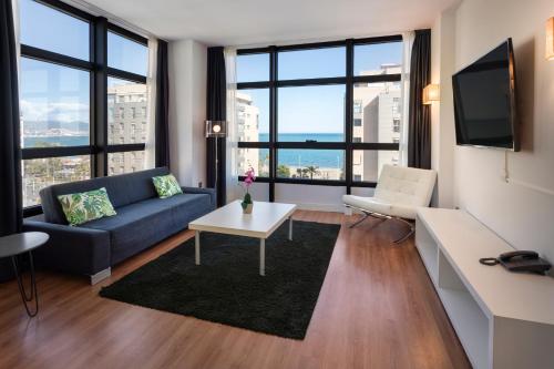 Suite Junior del hotel Catalonia Málaga. Foto 1