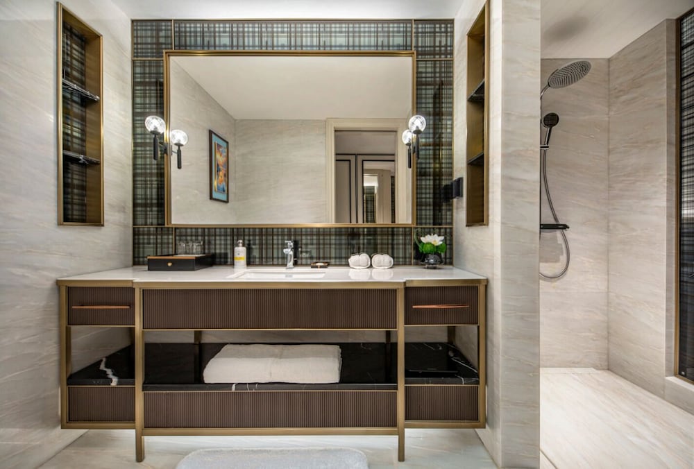 Habitación Deluxe, 2 camas individuales del hotel Pullman Beijing South. Foto 1