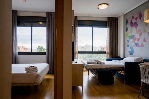 Suite de 1 dormitorio del hotel Compostela Suites. Foto 8