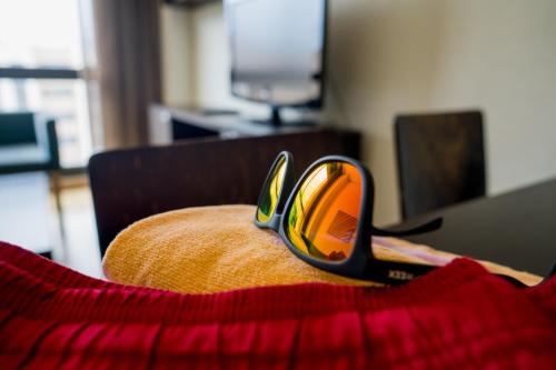 Apartamento de 1 dormitorio - 2 camas individuales del hotel Compostela Suites. Foto 2