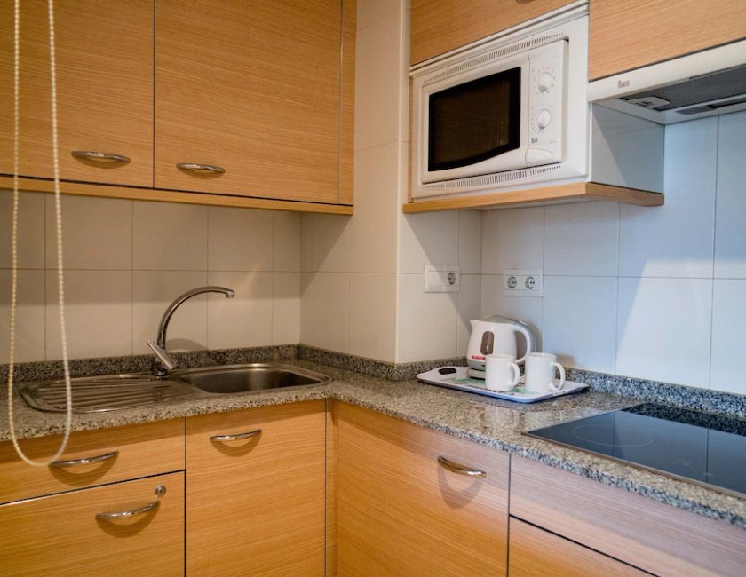 Apartamento Doble 1 dormitorio del hotel Compostela Suites. Foto 3
