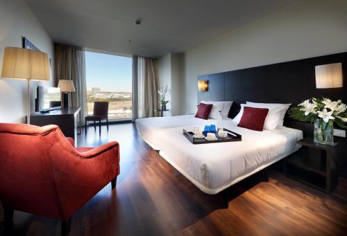 Habitación Doble con aparcamiento - 1 o 2 camas del hotel Eurostars Zaragoza