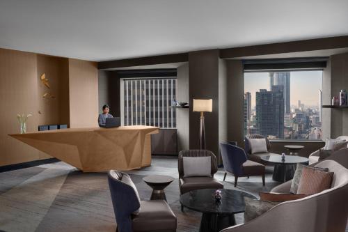Suite Tsuki con acceso al salón club del hotel Intercontinental Ana Tokyo, An Ihg
