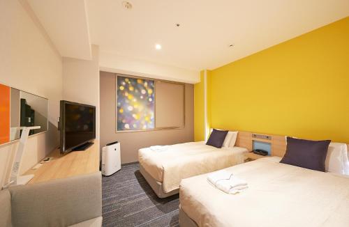 Habitación Doble Superior para no fumadores - 2 camas del hotel Sotetsu Grand Fresa Osaka - Namba. Foto 2