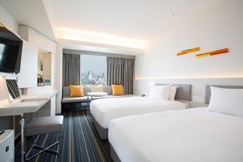 Habitación Doble Superior para no fumadores - 2 camas del hotel Nikko Osaka. Foto 1