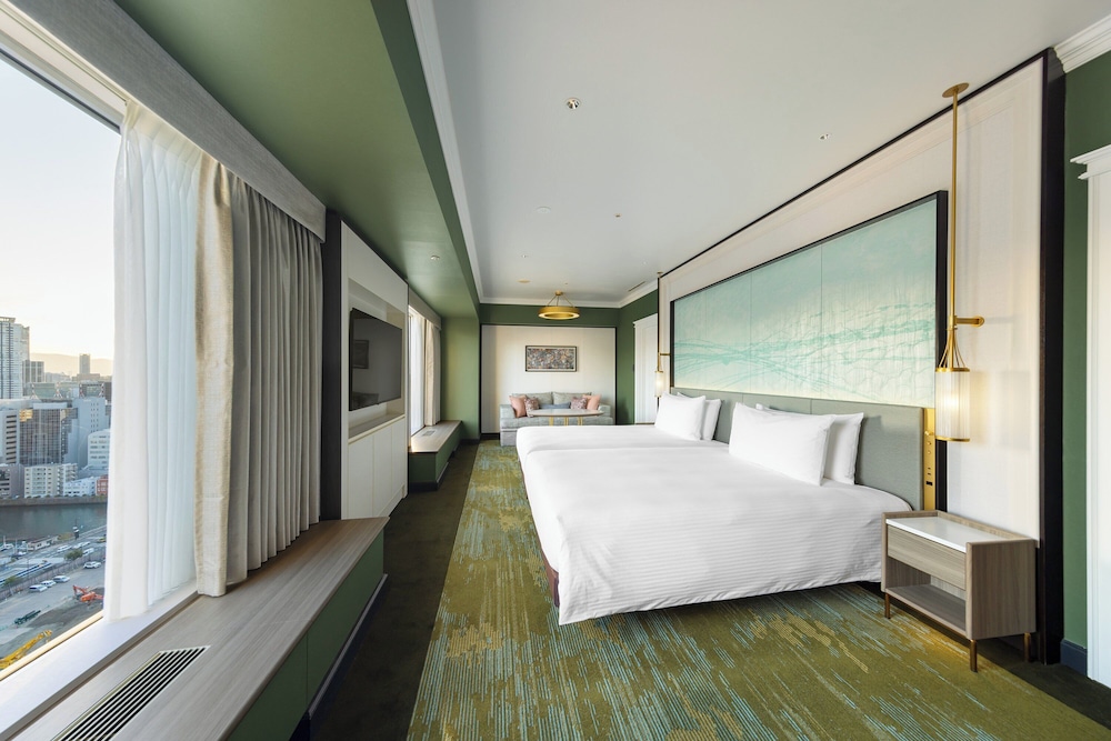 Habitación Grand, 2 camas individuales, Acceso al salón del club del hotel Rihga Royal Osaka. Foto 5
