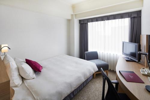 1 Single Bed Standard High Floor - Non - Smoking del hotel Ana Crowne Plaza Kanazawa, An Ihg. Foto 1