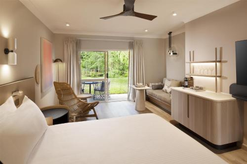 Habitación con 2 camas grandes del hotel Hilton Palm Cove Cairns Resort & Spa. Foto 2