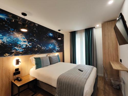Habitación cuádruple del hotel Atelier Montparnasse. Foto 1