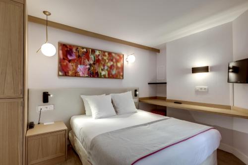 Habitación con patio, Doble o Twin del hotel Alexandrine Opera