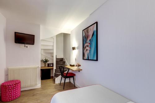 Habitación con patio, Doble o Twin del hotel Alexandrine Opera. Foto 9