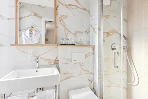 Habitación Superior con balcón del hotel Alexandrine Opera