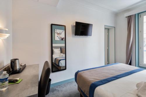 Habitación Doble del hotel Grand Des Gobelins. Foto 1