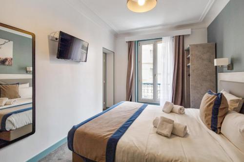 Habitación Doble del hotel Grand Des Gobelins. Foto 2