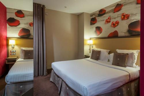 Habitación Doble Estándar - 1 o 2 camas del hotel Elysa - Luxembourg. Foto 2
