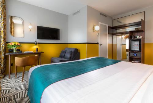 Habitación Deluxe del hotel Elysa - Luxembourg. Foto 2
