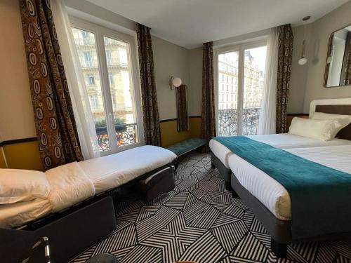 Habitación Deluxe del hotel Elysa - Luxembourg. Foto 4
