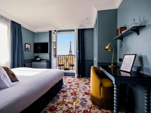 La Chambre 55 - vue Tour Eiffel - accès au spa offert del hotel Duquesne Eiffel