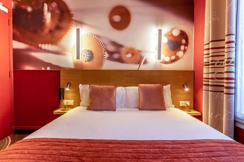 Habitación Doble Clásica del hotel Ariane Montparnasse By Patrick Hayat. Foto 6