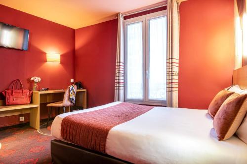 Habitación Doble Confort del hotel Ariane Montparnasse By Patrick Hayat. Foto 1