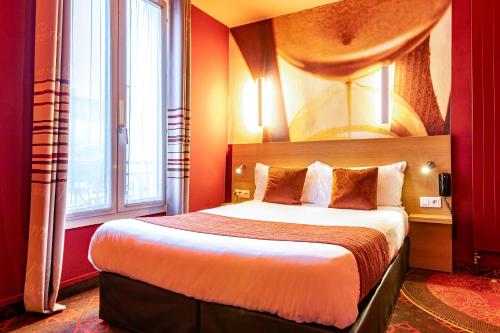 Habitación Doble Confort del hotel Ariane Montparnasse By Patrick Hayat. Foto 2