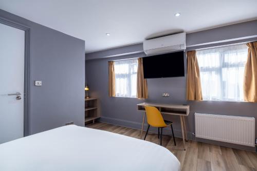 Habitación Doble del hotel Comfort Inn Edgware Road W2. Foto 4
