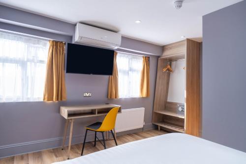 Habitación Doble del hotel Comfort Inn Edgware Road W2. Foto 5