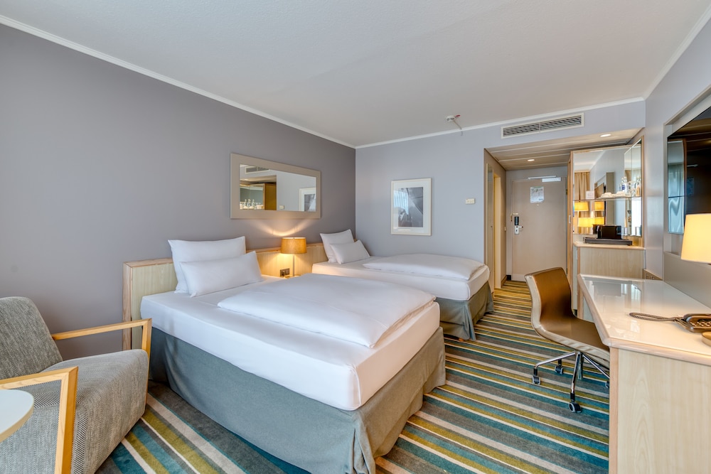 Habitación Estándar con cama individual del hotel Mercure Düsseldorf Kaarst. Foto 1