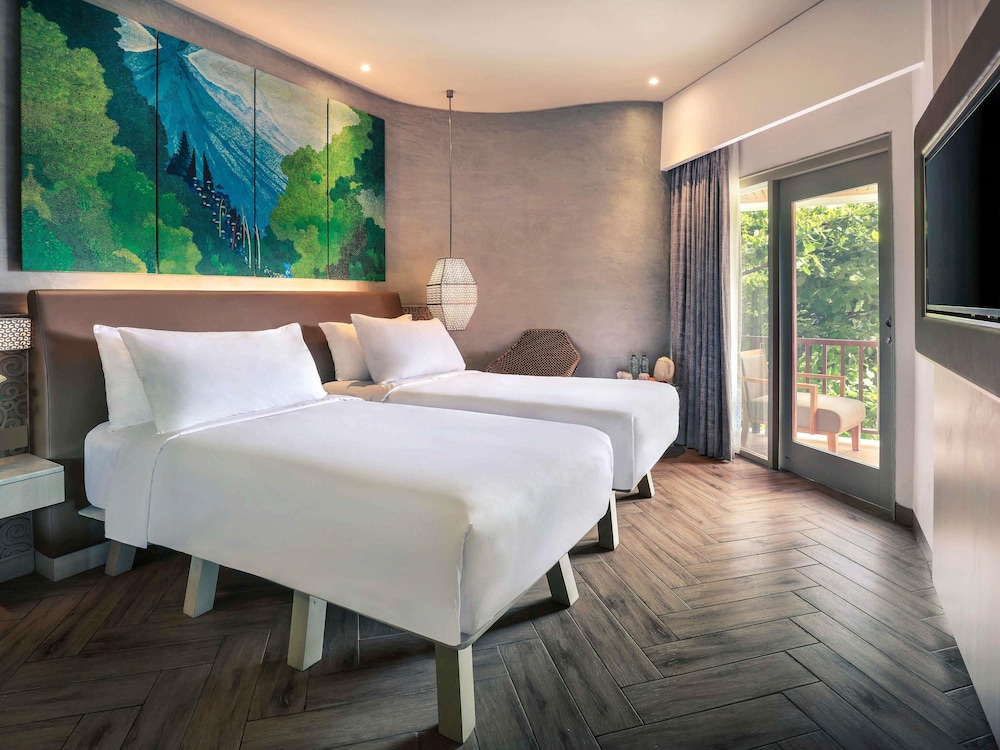 Habitación Deluxe con Dos Camas Individuales y Balcón (Hasta 2 Adultos y 1 Niño) del hotel Mercure Kuta Bali