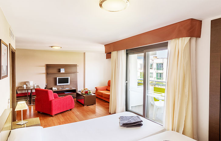 Habitación doble Vista Mar del hotel LIVVO Corralejo Beach