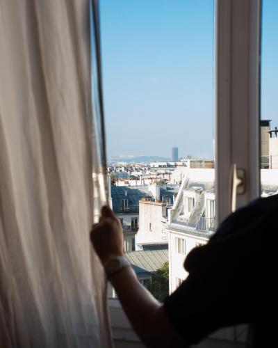 Chambre single classique del hotel Artemisia Montmartre