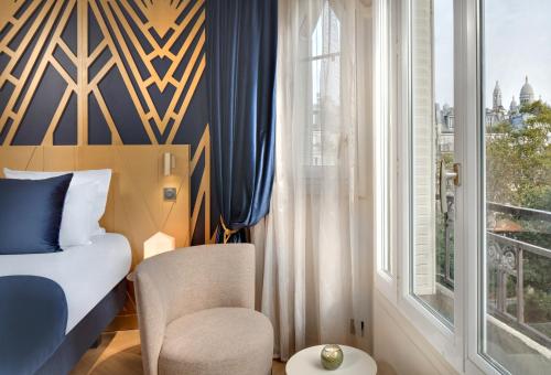 Habitación Deluxe del hotel Artemisia Montmartre. Foto 2