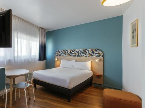 Estudio Con Cocina 1 Cama doble del hotel Adagio Access Paris La Villette. Foto 1