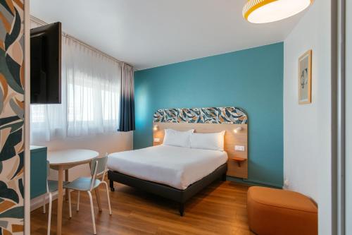 Estudio Con Cocina 1 Cama doble del hotel Adagio Access Paris La Villette. Foto 5