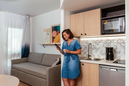 Apartamento de 1 dormitorio del hotel Adagio Access Paris La Villette. Foto 10