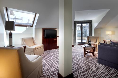 Suite Junior del hotel Eurostars Gran Vía