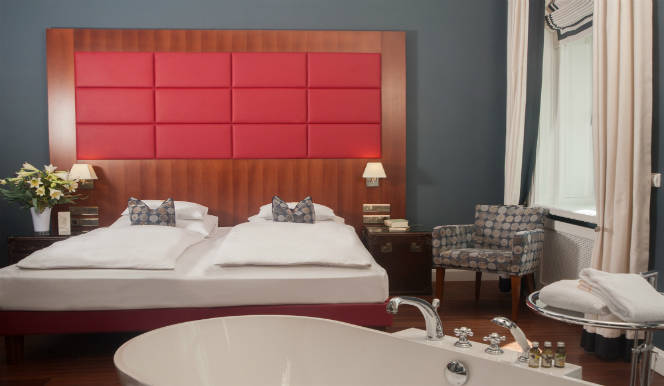 Admiral Suite del hotel Kaiserhof Wien. Foto 1