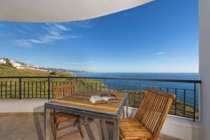 Apartamento Vista Parcial Mar 1 habitación del hotel Olée Nerja Holiday Rentals By Fuerte Group