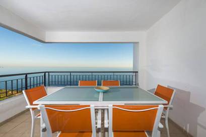 Apartamento Vista Parcial Mar 3 habitaciones del hotel Olée Nerja Holiday Rentals By Fuerte Group. Foto 5