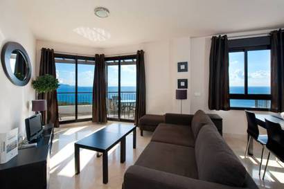 Apartamento Vista Mar 1 habitación del hotel Olée Nerja Holiday Rentals By Fuerte Group. Foto 3