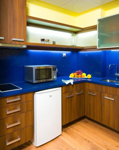 Suite de 1 dormitorio del hotel Suites Gran Via 44