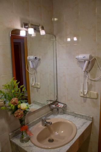 Habitación Individual del hotel Helmántico