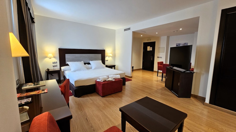 Suite estudio, 1 cama de matrimonio grande del hotel Las Bovedas